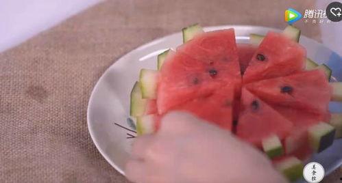 吃瓜花样图片,创意吃瓜花样大盘点